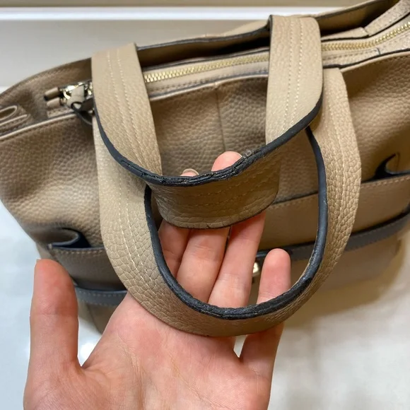 Zara Women's Genuine Leather Tote Bag Large Size, Office